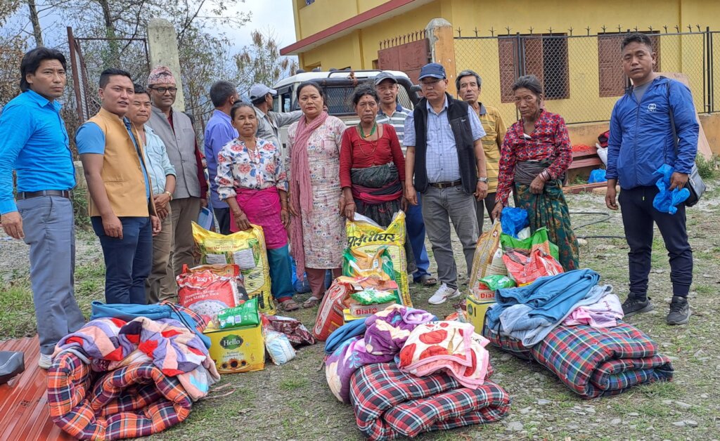 Help Three Fire-affected Families in Rural Nepal
