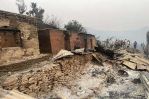Help Three Fire-affected Families in Rural Nepal