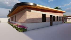 3D Rendering of Dormitory Design by JI Architects
