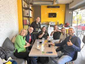Part of the Agonista staff