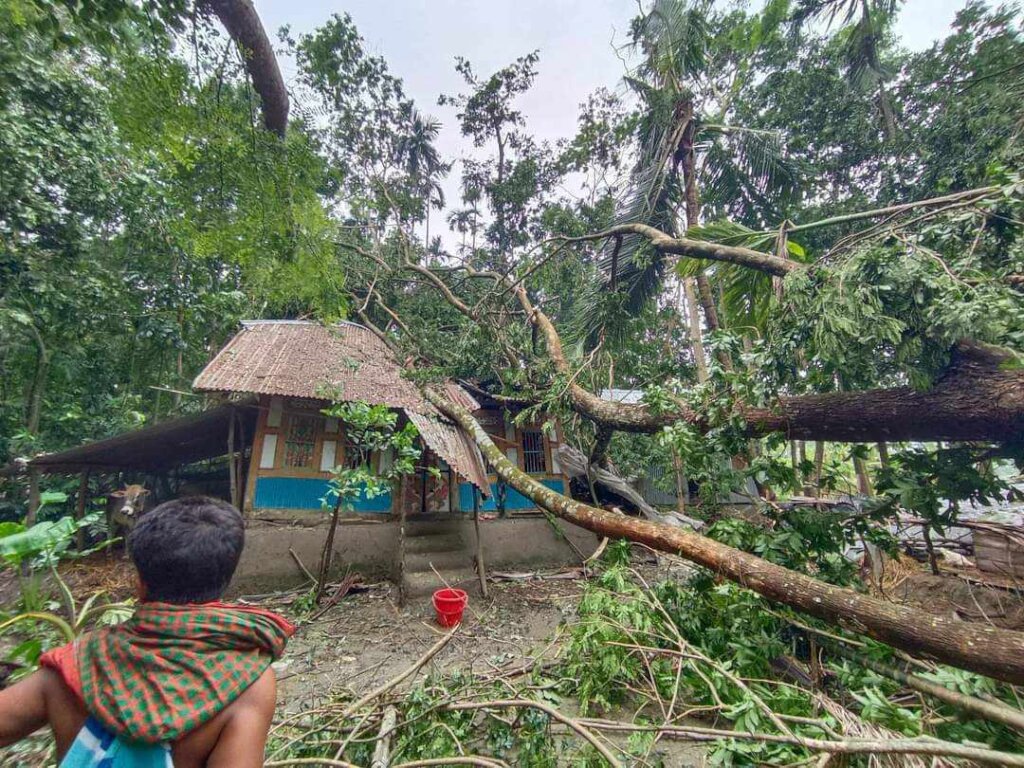 Emergency Response for Cyclone Remal Affected