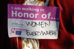 Making Strides Against Breast Cancer