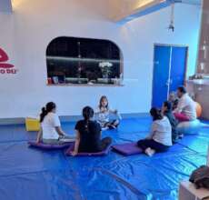 Session with mother and father
