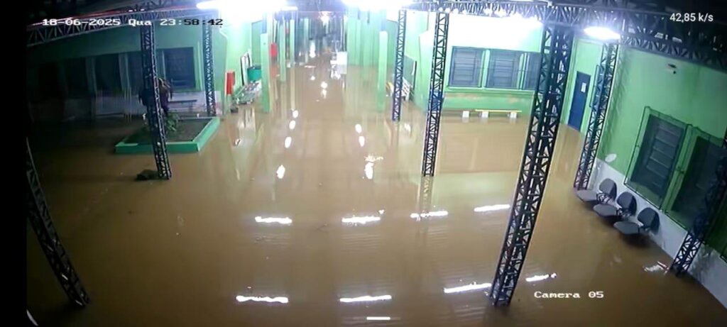 Escola atingida em junho/2025