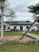Escola atingida