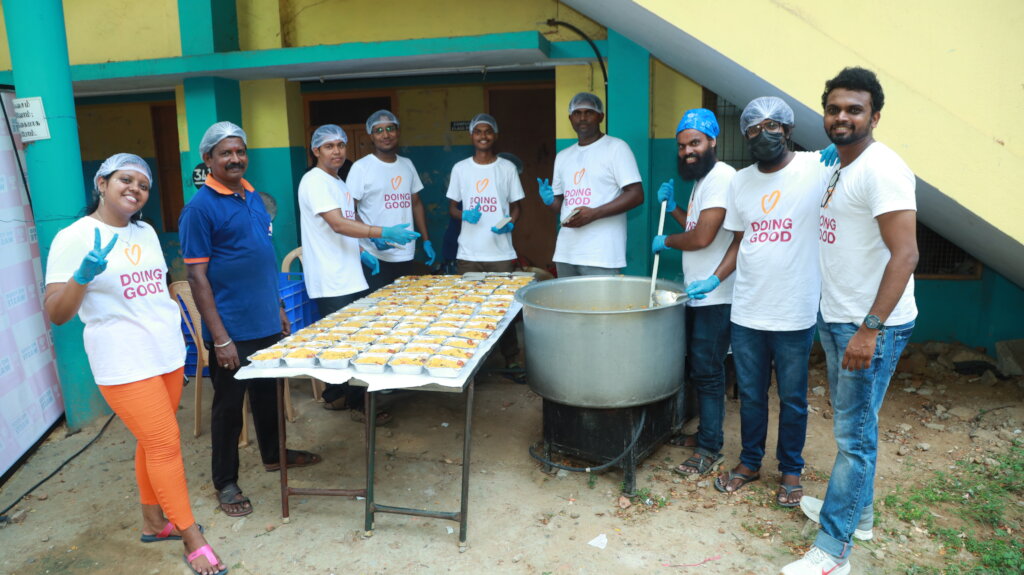 Support Bhumi in Feeding the Hungry