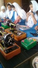 Vocational Training with Upper Grade Girls