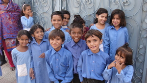 some of the students at one of the MDF schools