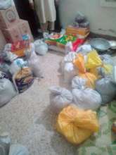 Food packets for families