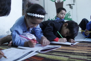Students at BK school Sept, 2016