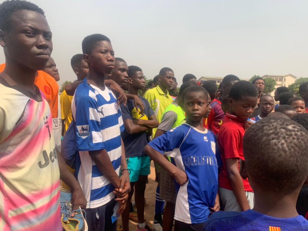 Street Kids in Accra Score for Success
