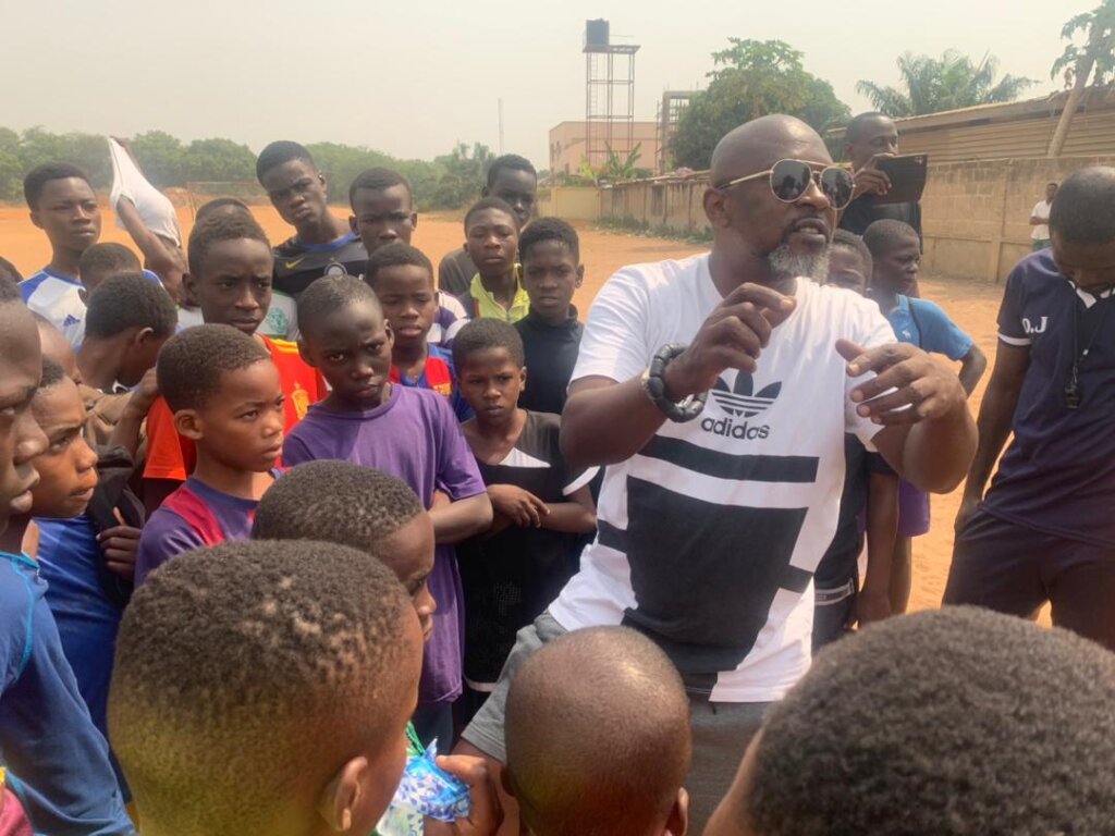 Street Kids in Accra Score for Success