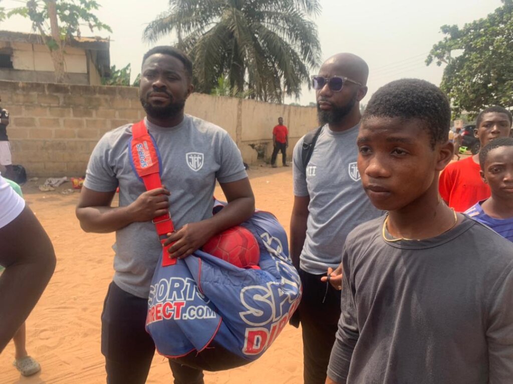 Street Kids in Accra Score for Success
