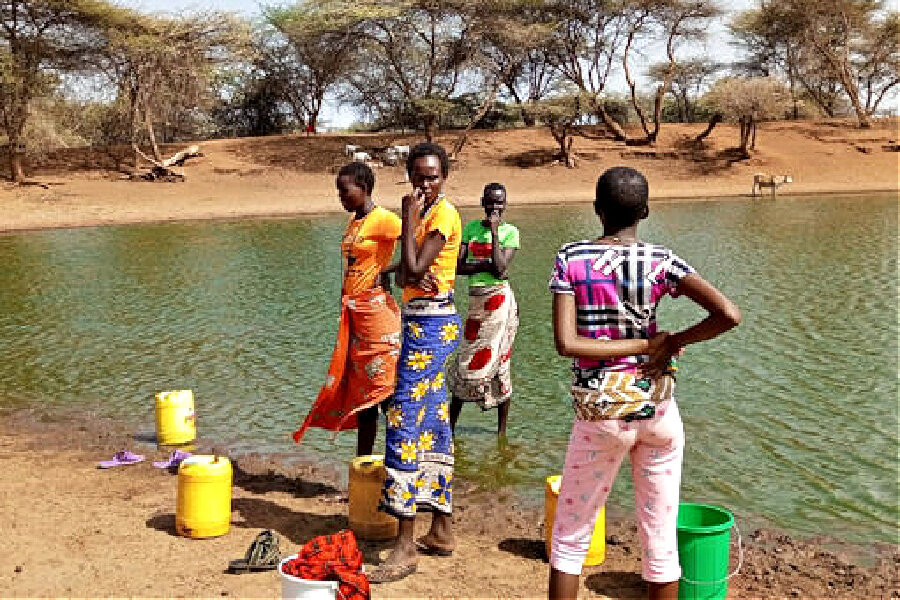 Water sources under pressure