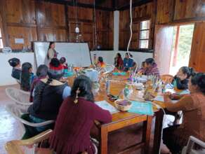 Solar classes, with master trainer Juana