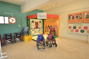 Wheelchair Parts Display