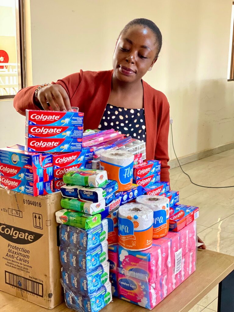 Donated Items for Care Packs
