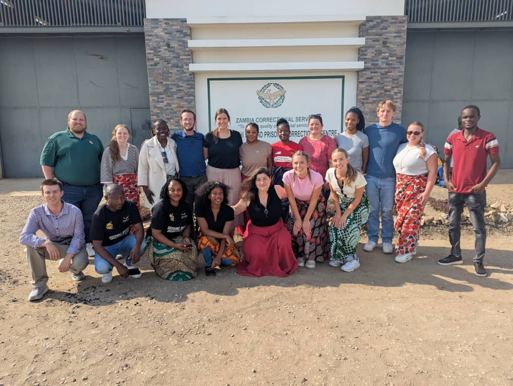 Baylor Law students and UP Zambia visit Mwembeshi