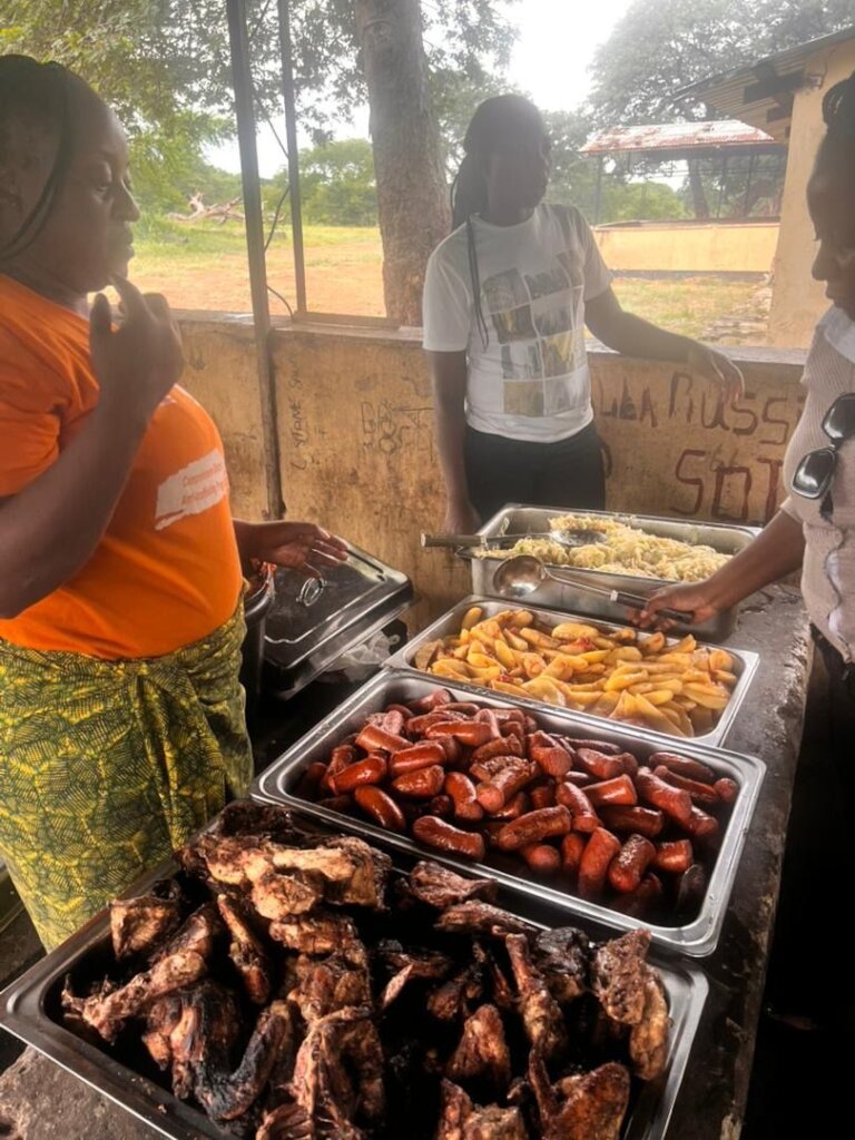 Holiday Feast at Katombora Reformatory School