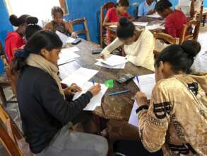 A classroom at NiA's tutoring center.