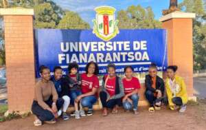 NiA students at Fianarantsoa University in M/car.