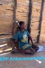 When asked, she said she wants to be a teacher.