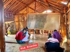 NiA students at Etsoha primary school.