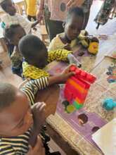 Children at the Bibi and Bibo kindergarten