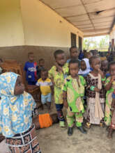 Children at the nursery school