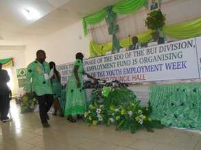Youth unemployment week attended by our students.