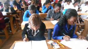 During the National Exams in School