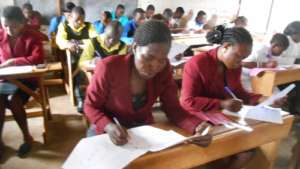 During the National Exams in School