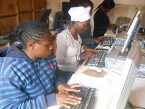 computer training  going on