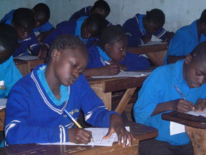 OVCs writing end of year exams