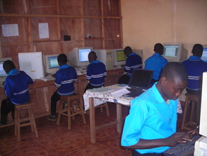 OVCs at  the Computer Lab