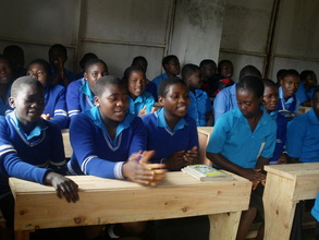 students receiving moral lessons