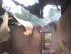 Burnt house