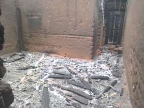 One of the burnt house