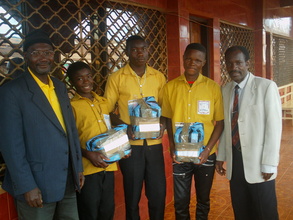 Some OVCs received gifts for good performance