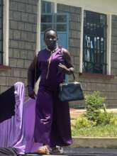 Student at Neema's Fashion Show