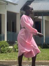 Student at Neema's Fashion Show