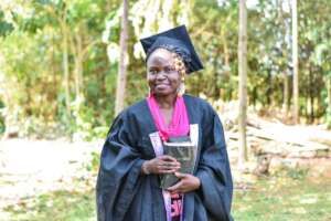 Winnie at Neema's Graduation