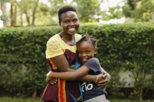 Winnie and her daughter