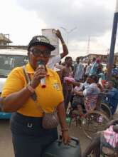 FCF sharing food to disabilities people