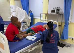 A friend's quiet, encouraging gaze