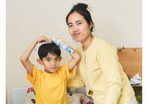 5-year-old boy, Songlong