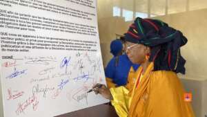 SIGNATURE OF THE PETITION FOR THE PROMOTION OF HUM