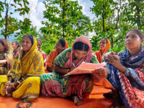 Tribal women learn how to manage group savings