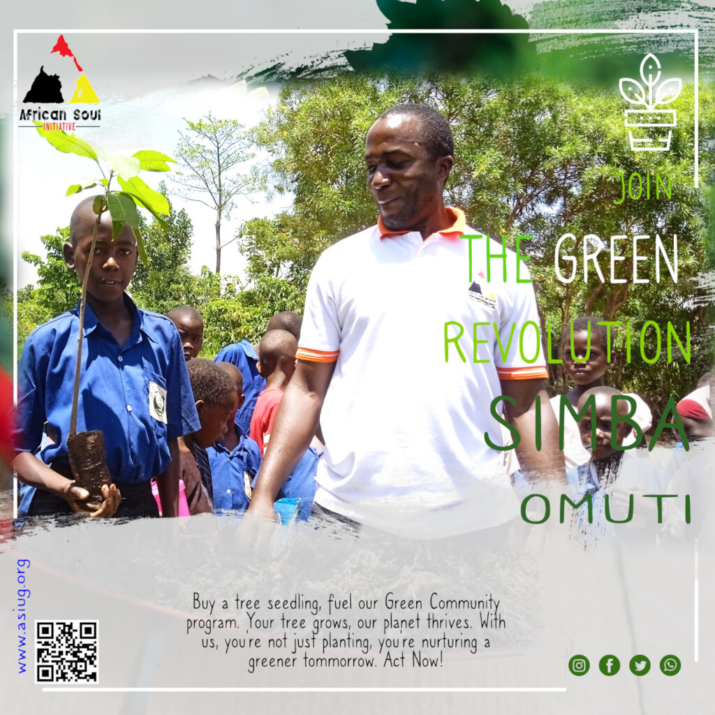 Promotion material of our tree plant campaign