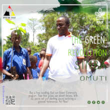 Promotion material of our tree plant campaign
